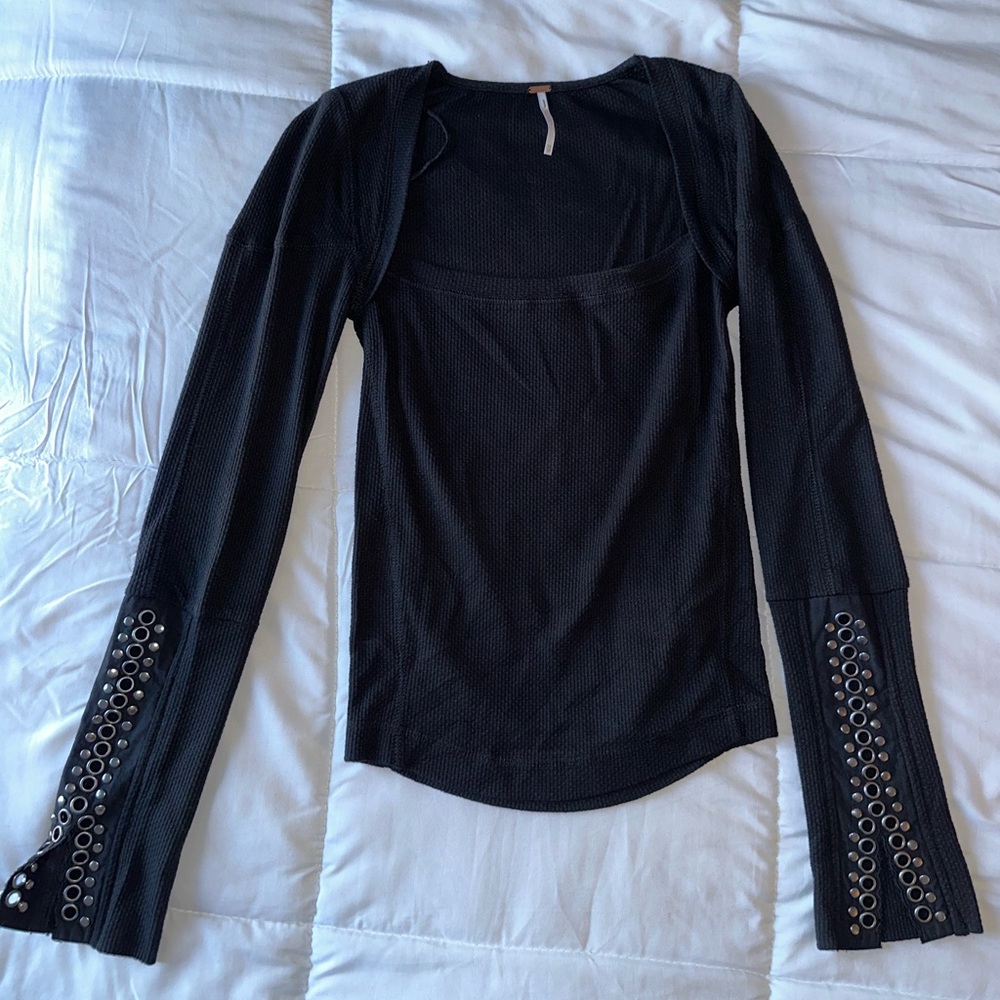 Free People, long sleeve Black, Size Xs